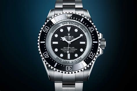 rolex black deep|Rolex deepest dive watch.